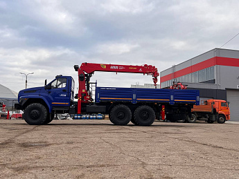 Бортовой УРАЛ 4320 с КМУ УММ УММаш 816Т_4